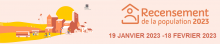 Recensement de la population 2023.
